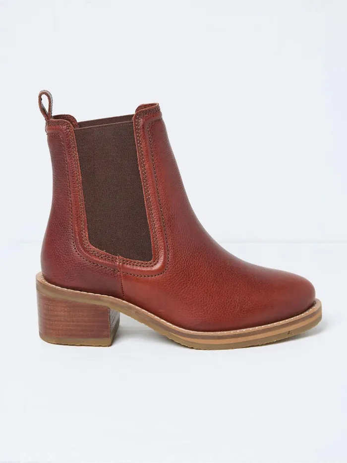 Fat Face Boots Orla Red Chelsea Boots 8211 Women