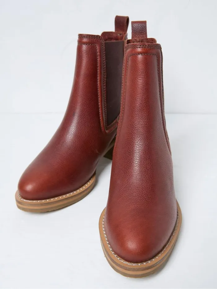 Fat Face Boots Orla Red Chelsea Boots 8211 Women