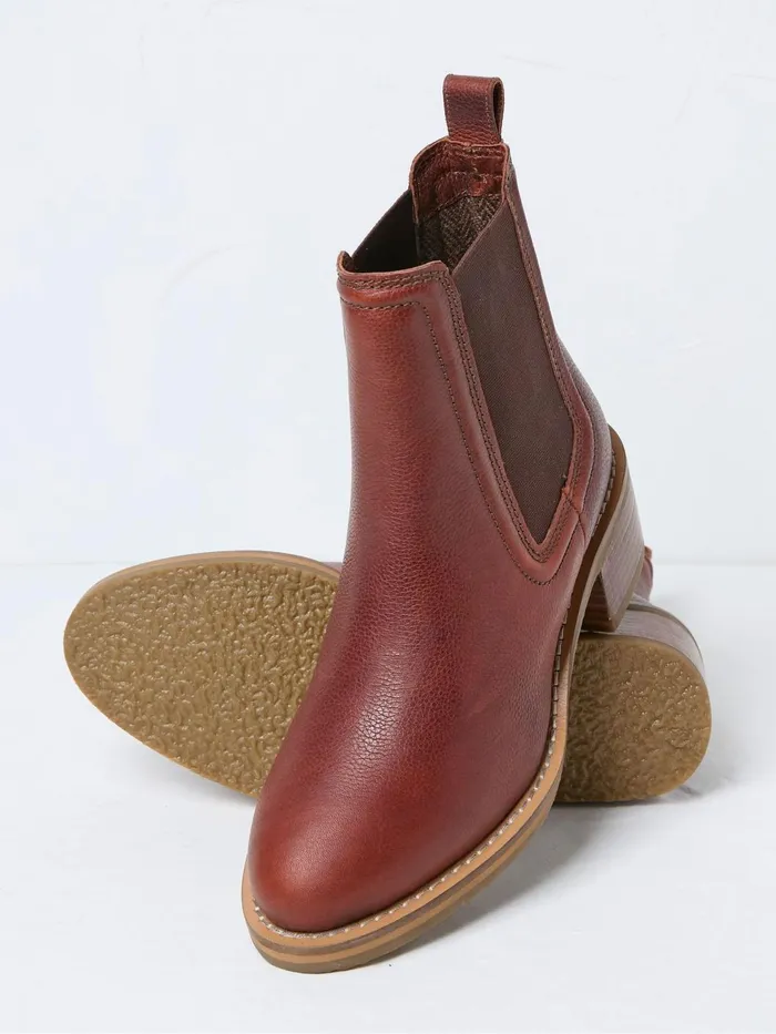 Fat Face Boots Orla Red Chelsea Boots 8211 Women