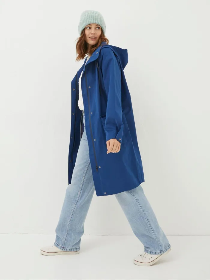 Fat Face Coats and Jackets Blue Wren Waterproof Coat 8211 Women