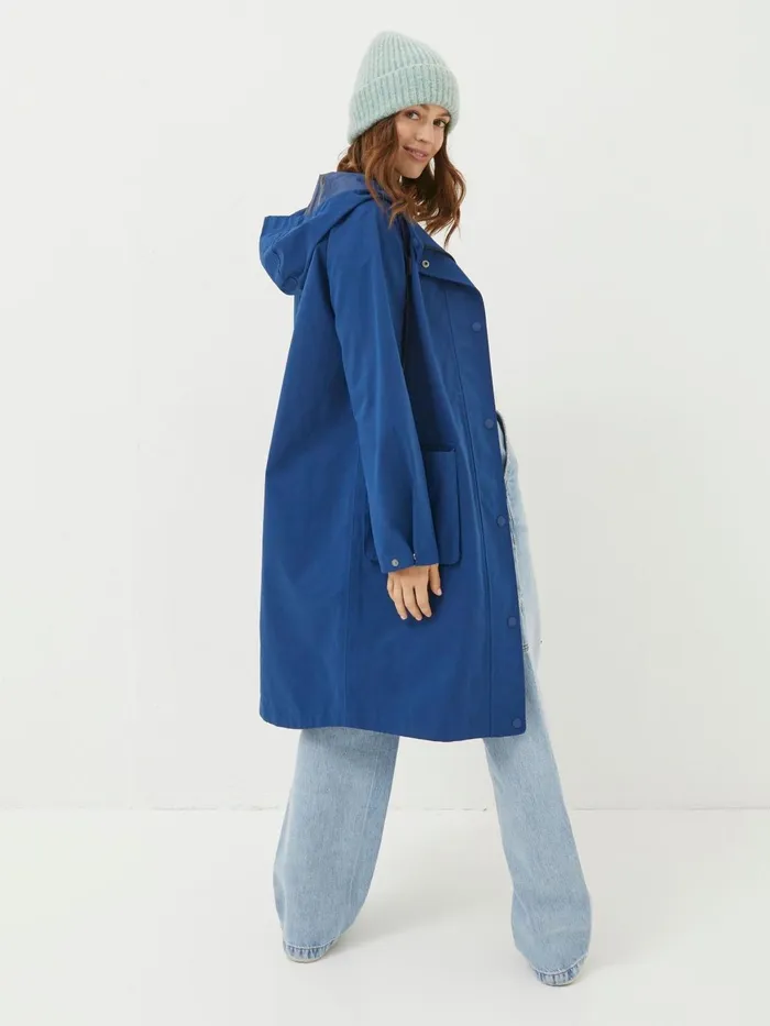 Fat Face Coats and Jackets Blue Wren Waterproof Coat 8211 Women