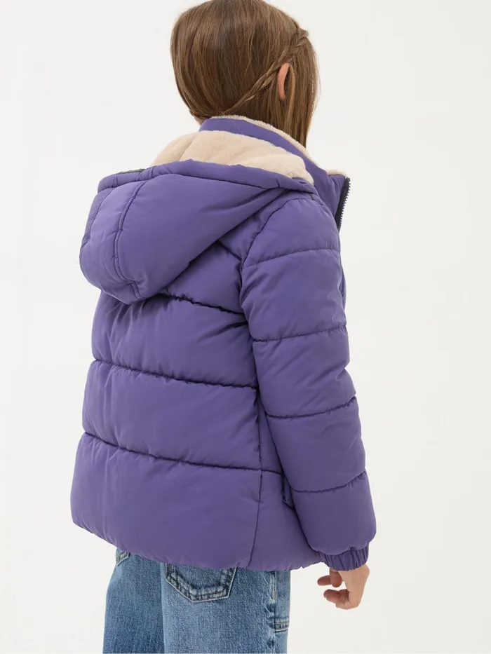 Fat Face Coats and Jackets Everly Purple Padded Jacket 8211 Kids