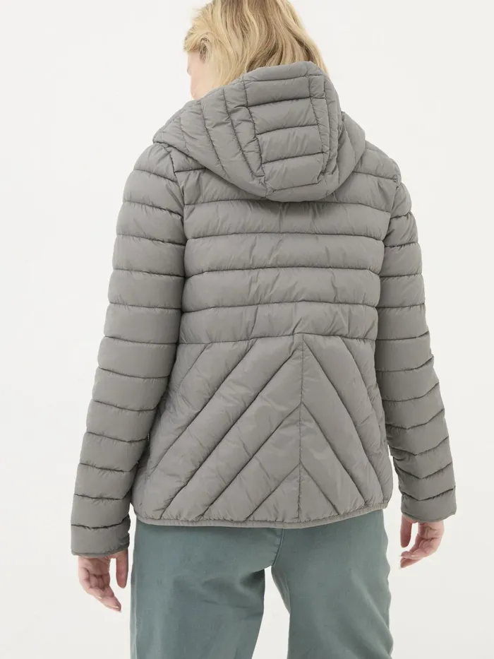 Fat Face Coats and Jackets Garnet Grey Lightweight Puffer Jacket 8211 Women