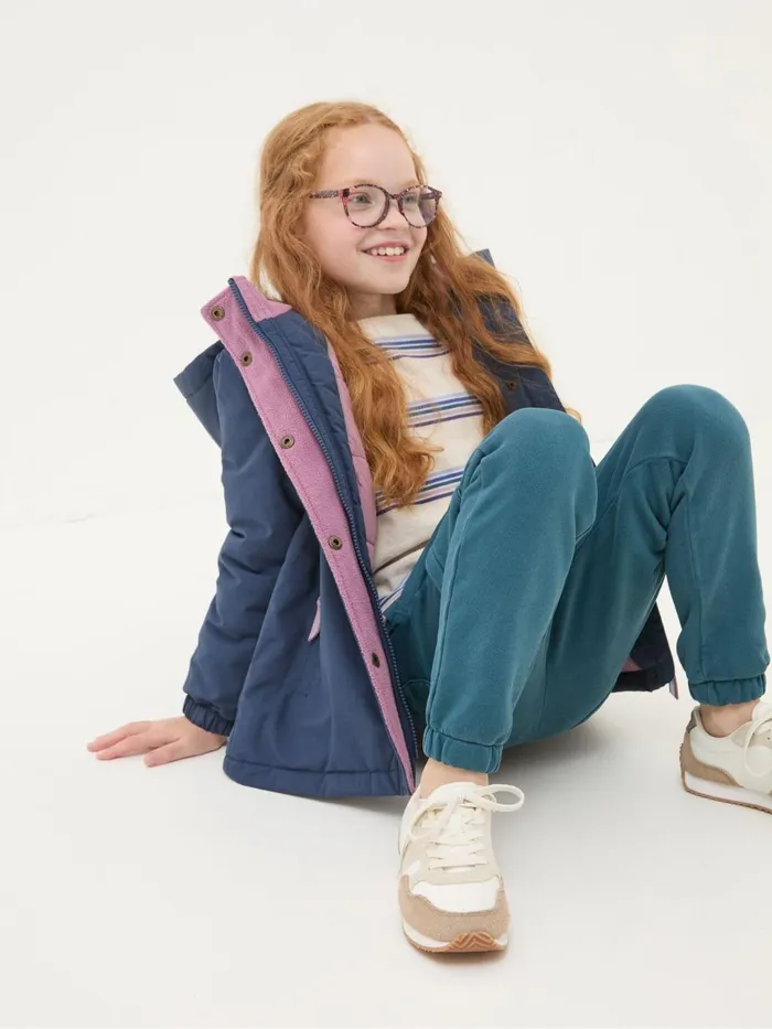 Fat Face Coats and Jackets Leah Navy Blue Jacket 8211 Kids