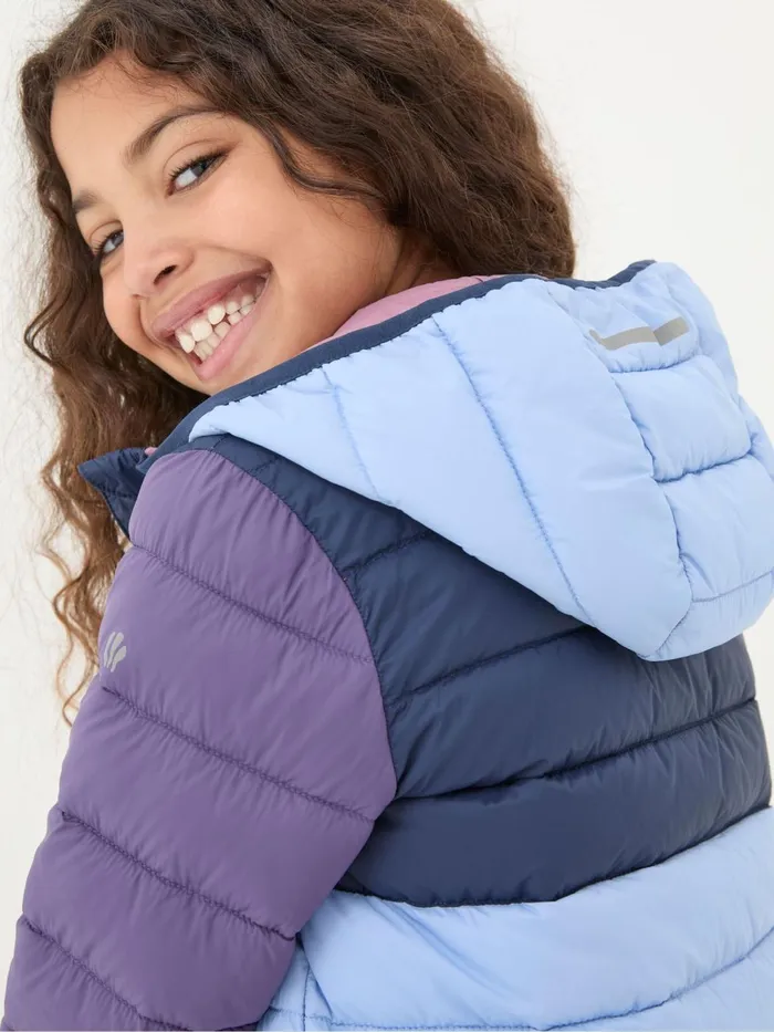 Fat Face Coats and Jackets Poppy Purple Padded Jacket 8211 Kids