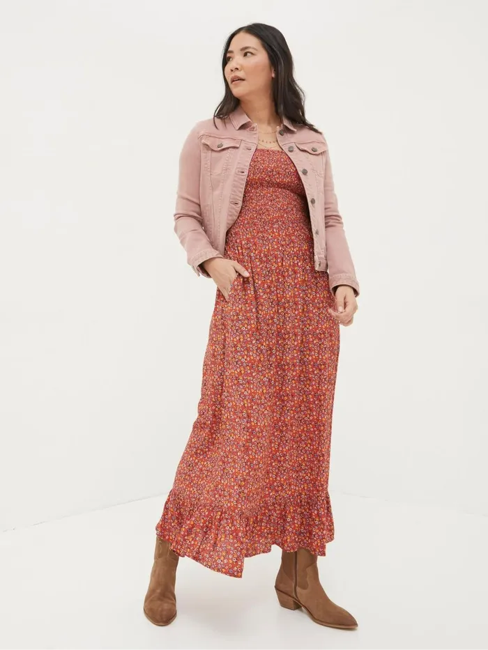 Fat Face Coats and Jackets Tasha Pink Denim Jacket 8211 Women Fat Face Coats and Jackets Tasha Pink Denim Jacket 8211 Women