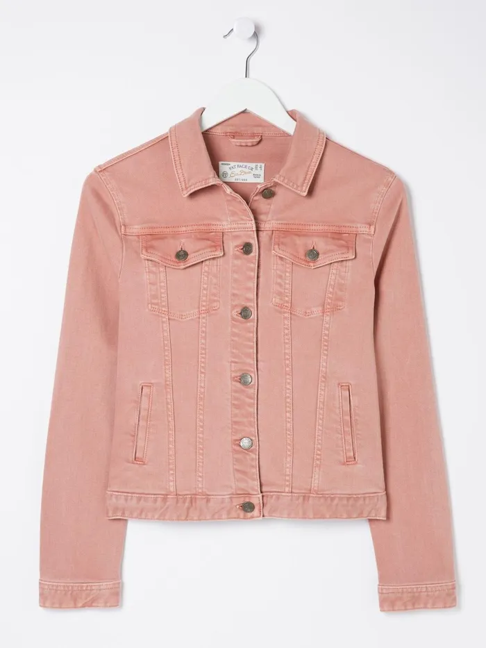 Fat Face Coats and Jackets Tasha Pink Denim Jacket 8211 Women Fat Face Coats and Jackets Tasha Pink Denim Jacket 8211 Women
