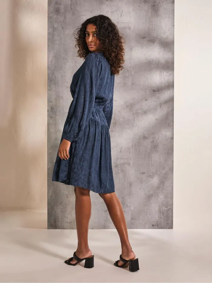 Fat Face Dresses Gail Blue Detail Dress 8211 Women