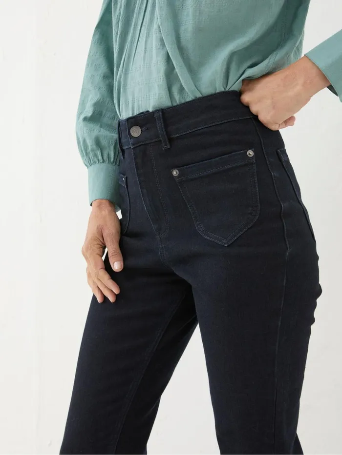 Fat Face Jeans Fly Denim Dark Blue Flare Jeans 8211 Women
