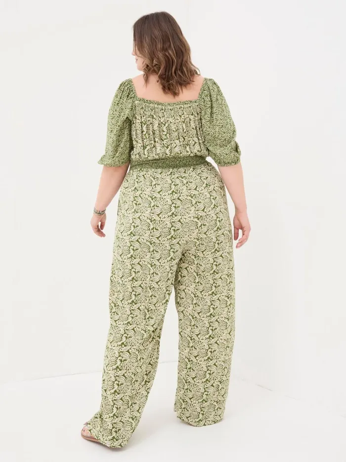 Fat Face Jumpsuits and Playsuits Eva Green Damask Floral Jumpsuit 8211 Women