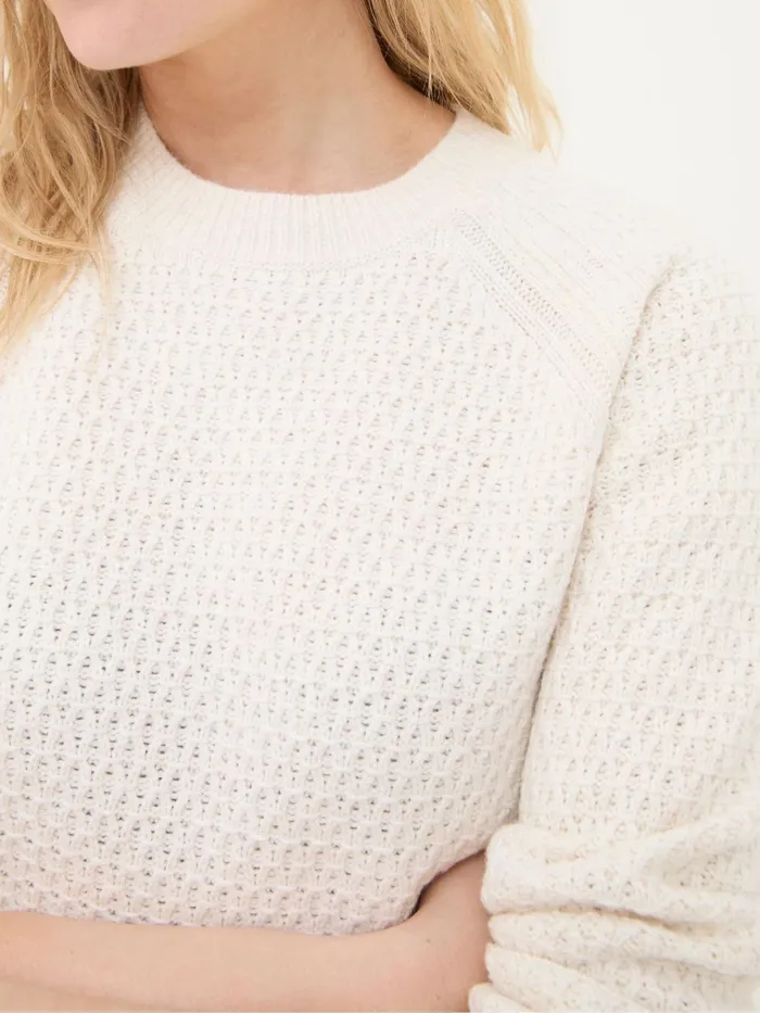 Fat Face Knitwear Ella Ivory Textured Jumper 8211 Women