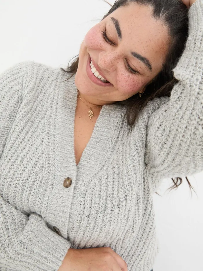 Fat Face Knitwear Light Grey Alicia Cardigan 8211 Women Fat Face Knitwear Light Grey Alicia Cardigan 8211 Women