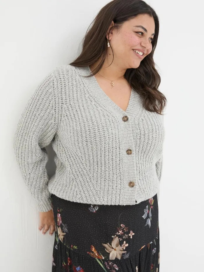 Fat Face Knitwear Light Grey Alicia Cardigan 8211 Women Fat Face Knitwear Light Grey Alicia Cardigan 8211 Women