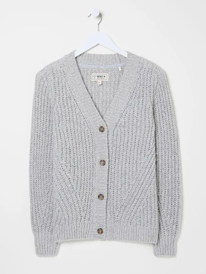 Fat Face Knitwear Light Grey Alicia Cardigan 8211 Women Fat Face Knitwear Light Grey Alicia Cardigan 8211 Women