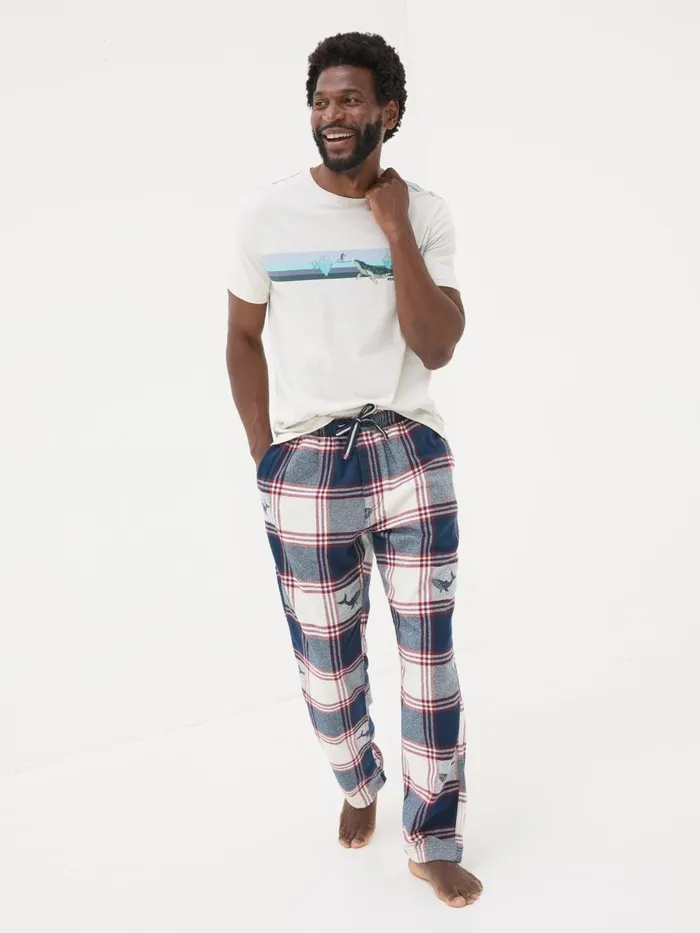 Fat Face Pyjamas and Nightwear Blue Whale Jacquard Pyjamas 8211 Men Fat Face Pyjamas and Nightwear Blue Whale Jacquard Pyjamas 8211 Men