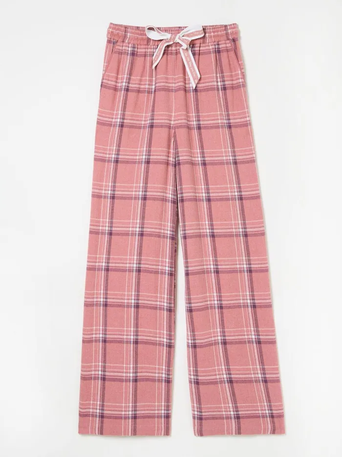 Fat Face Pyjamas and Nightwear Lola Pink Check 100 Cotton Pyjama Bottoms 8211 Women