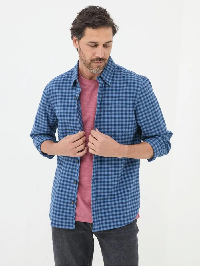 Fat Face Shirts Blue Everly Gingham Shirt 8211 Men