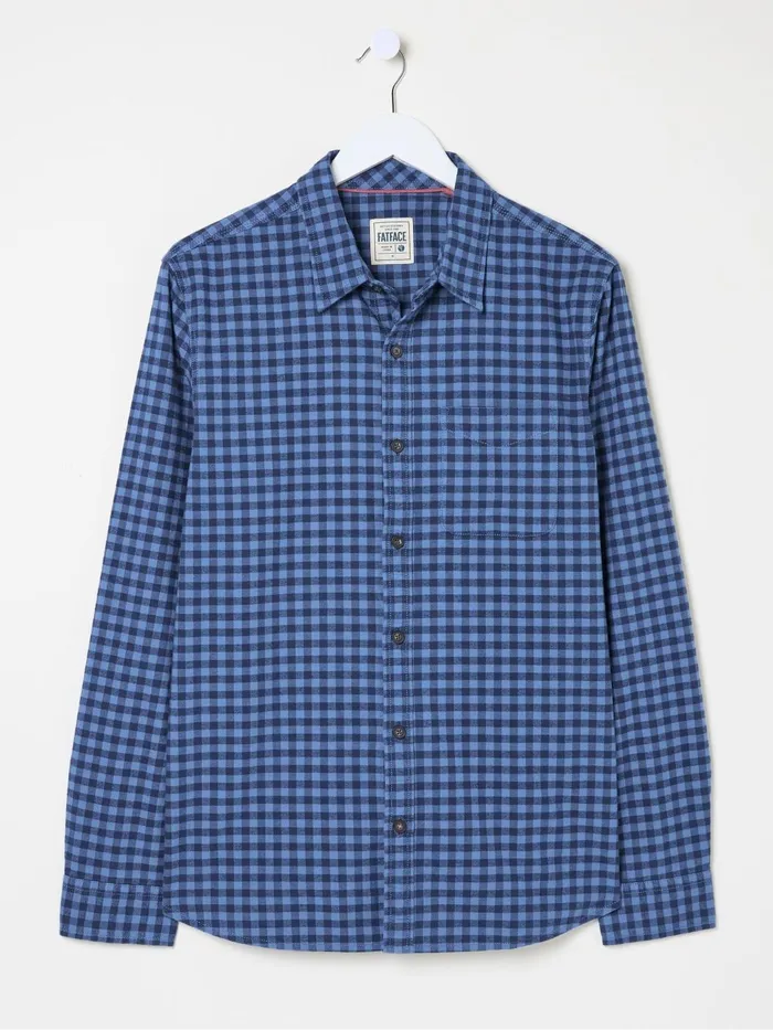Fat Face Shirts Blue Everly Gingham Shirt 8211 Men