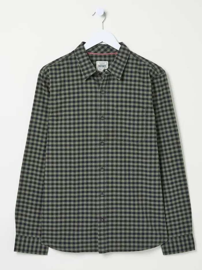 Fat Face Shirts Green Everly Gingham Shirt 8211 Men