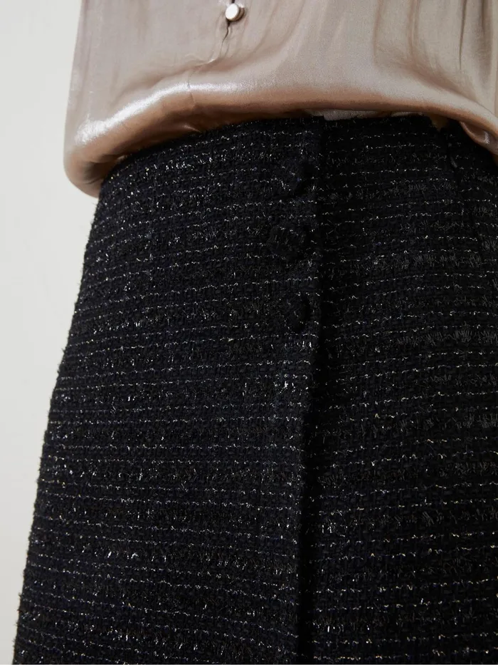 Fat Face Skirts Black Lily Metallic Skirt 8211 Women