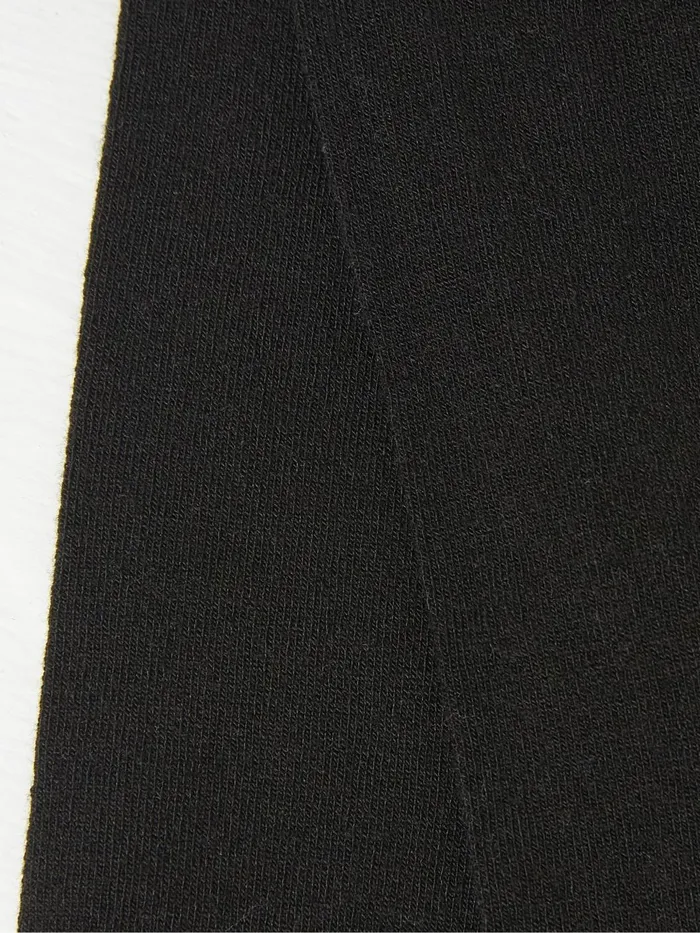 Fat Face Socks and Tights Black Plain Tights 8211 Women