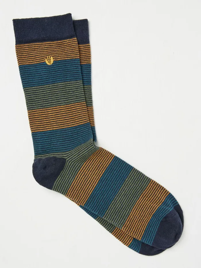 Fat Face Socks Multicolour Clive Stripe Socks 8211 Men