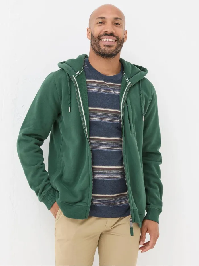 Fat Face Sweatshirts and Hoodies Brooke Dark Green Zip Through Hoodie 8211 Men Fat Face Sweatshirts and Hoodies Brooke Dark Green Zip Through Hoodie 8211 Men