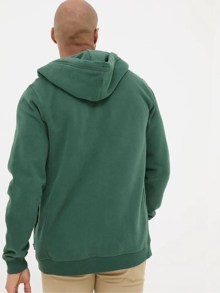 Fat Face Sweatshirts and Hoodies Brooke Dark Green Zip Through Hoodie 8211 Men