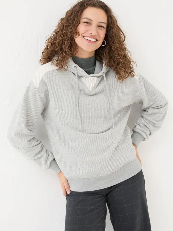 Fat Face Sweatshirts and Hoodies Tori Grey Lounge Hoodie 8211 Women