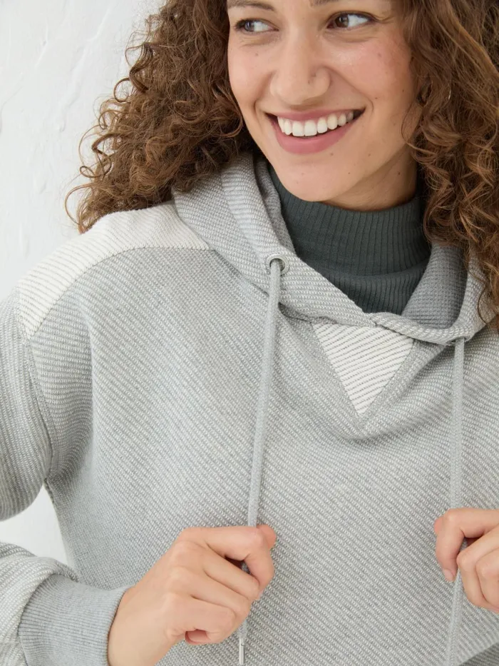 Fat Face Sweatshirts and Hoodies Tori Grey Lounge Hoodie 8211 Women Fat Face Sweatshirts and Hoodies Tori Grey Lounge Hoodie 8211 Women