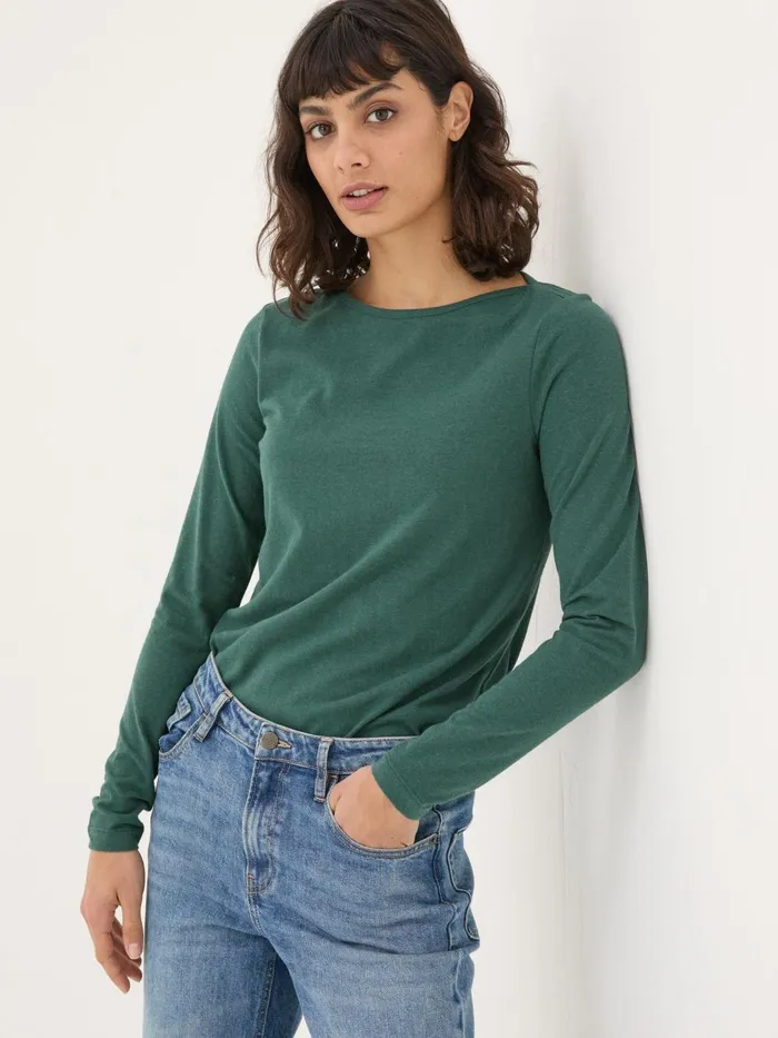 Fat Face Tops and TShirts Bree Green TShirt 8211 Women