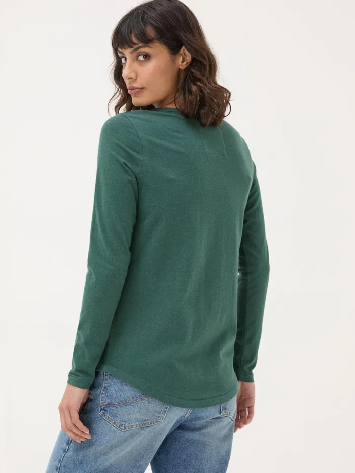 Fat Face Tops and TShirts Bree Green TShirt 8211 Women