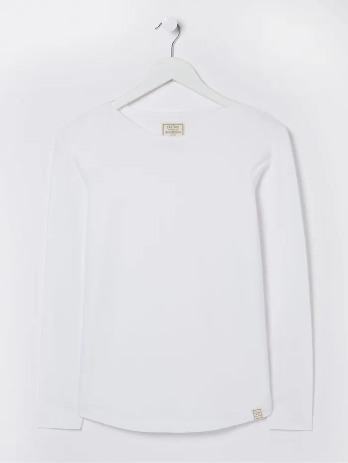 Fat Face Tops and TShirts Bree White TShirt 8211 Women