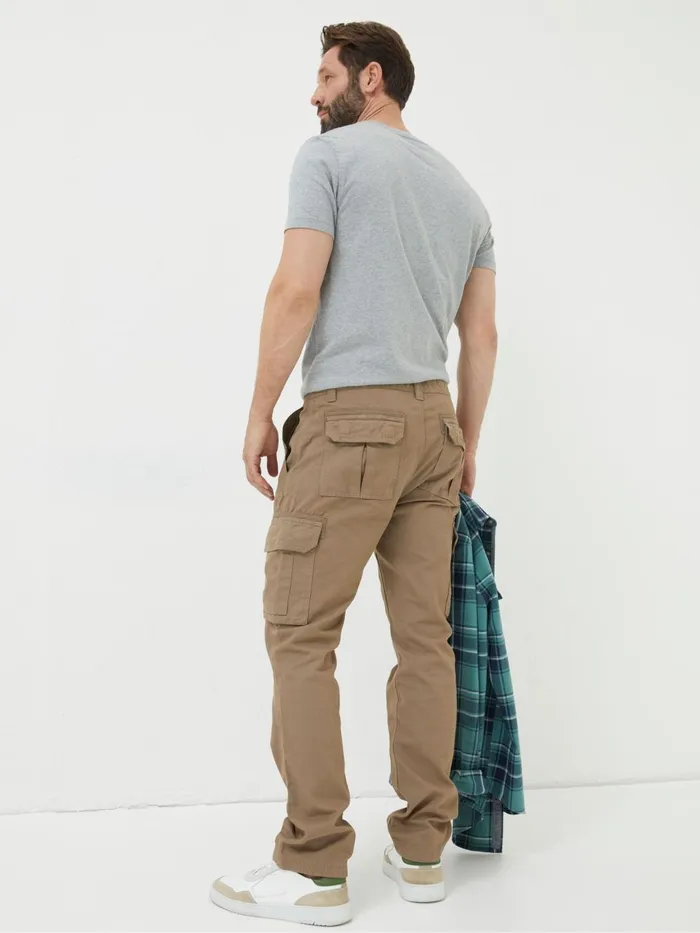 Fat Face Trousers and Chinos Breakyard Natural Dark Natural Cargo Trousers 8211 Men