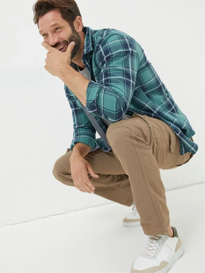 Fat Face Trousers and Chinos Breakyard Natural Dark Natural Cargo Trousers 8211 Men