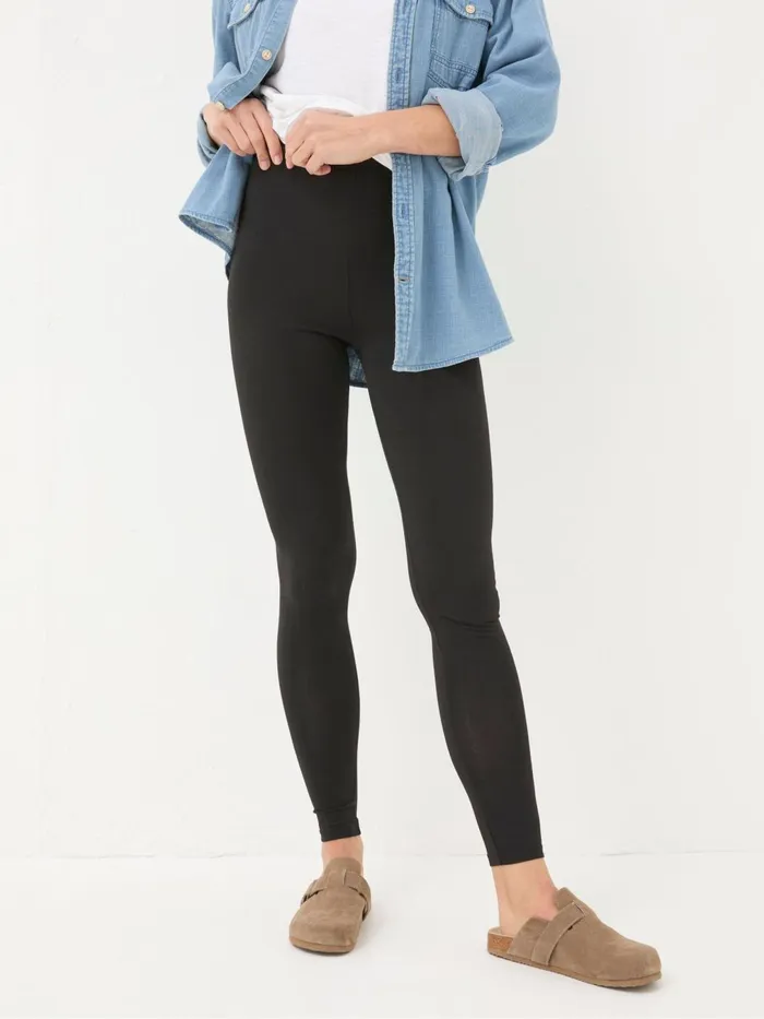 Fat Face Trousers and Leggings Meribel Black Leggings 8211 Women