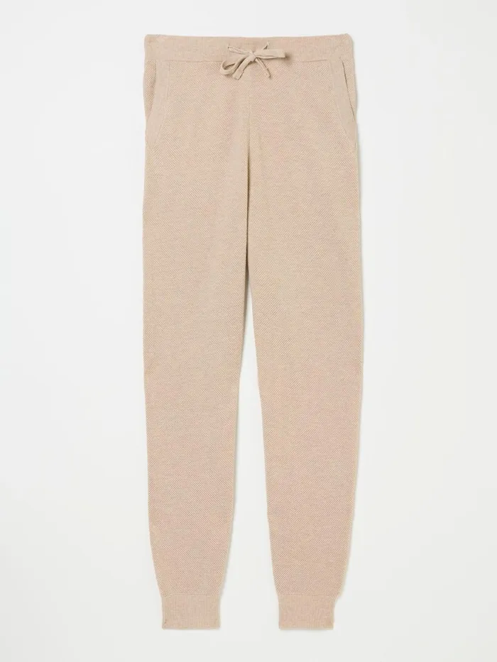 Fat Face Trousers and Leggings Oatmeal Knit Cuffed Joggers 8211 Women