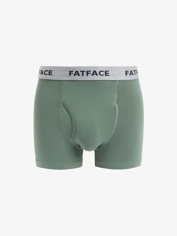 Fat Face Underwear Multi Plain Boxers 2 Pack 8211 Men