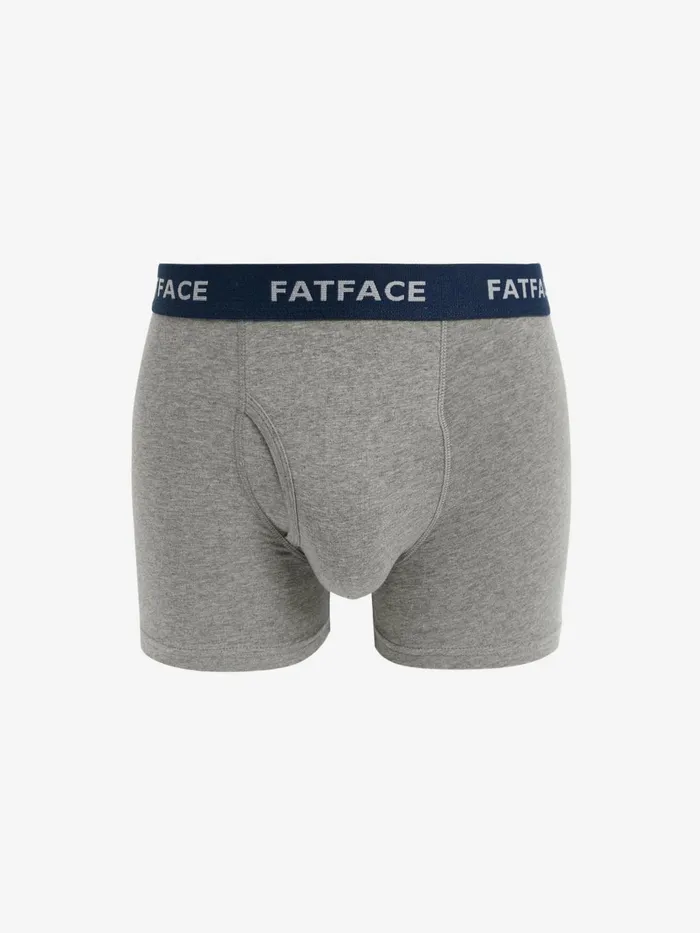 Fat Face Underwear Multi Plain Boxers 2 Pack 8211 Men