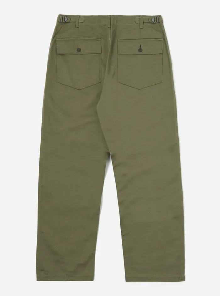 Fatigue Pant In Light Olive Twill Men Universal Works Trousers