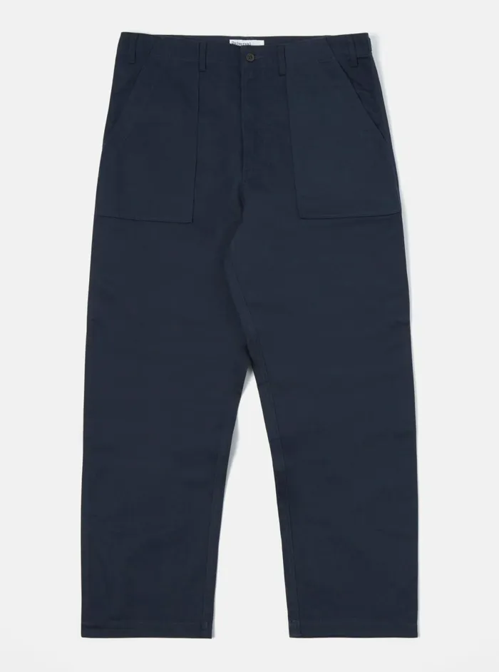 Fatigue Pant In Navy Twill Men Universal Works Trousers