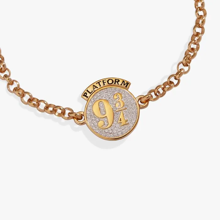 Fine Jewelry Women Alex And Ani Harry Potter Platform 9 Bracelet 14kt Gold Over Sterling Silver