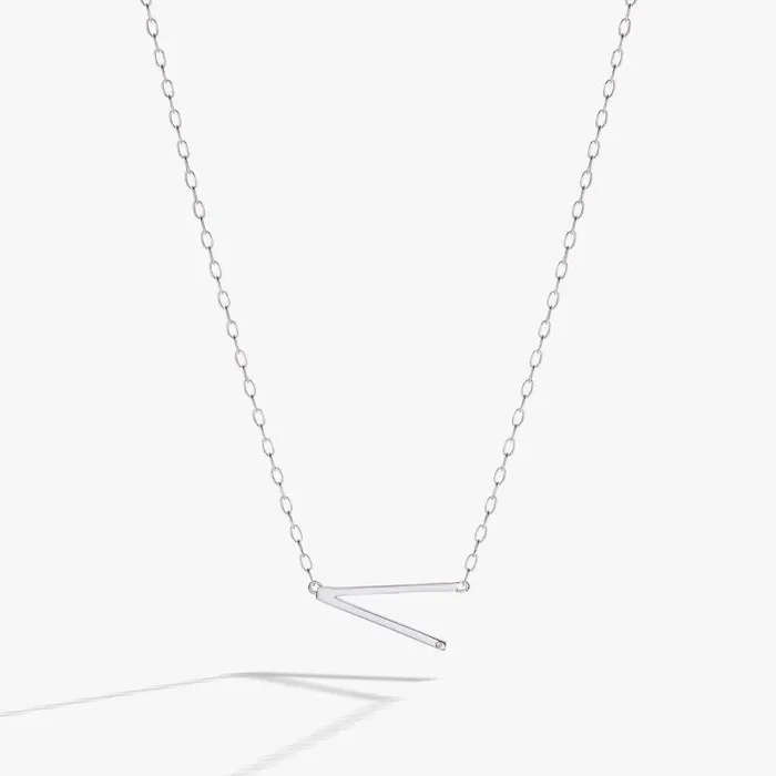 Fine Jewelry Women Alex And Ani Initial V Precious Elongated Necklace 14kt Gold Over 925 Sterling Silver