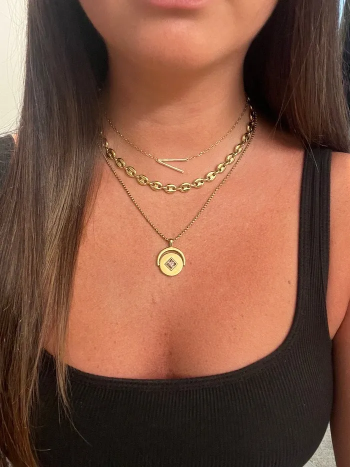 Fine Jewelry Women Alex And Ani Initial V Precious Elongated Necklace 14kt Gold Over 925 Sterling Silver