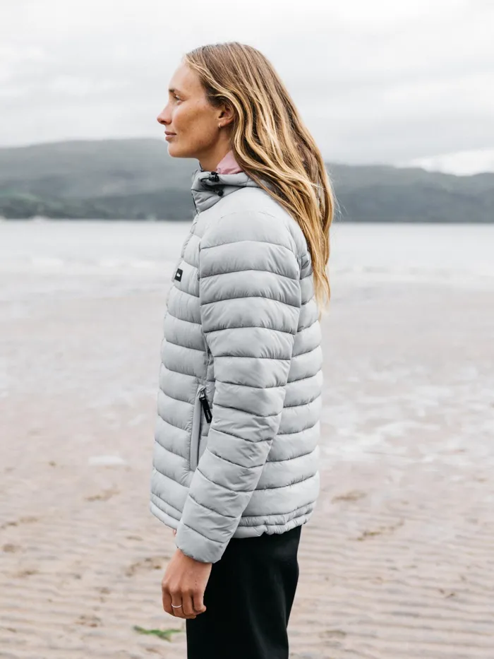 Finisterre Jackets and Coats Women Nimbus Hooded Jacket Whale
