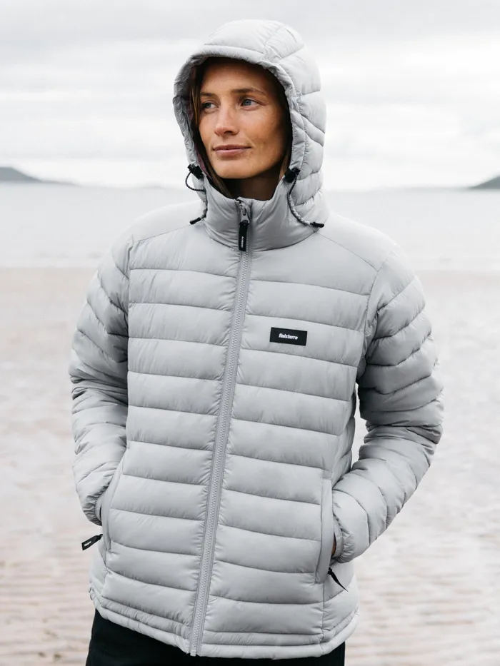 Finisterre Jackets and Coats Women Nimbus Hooded Jacket Whale