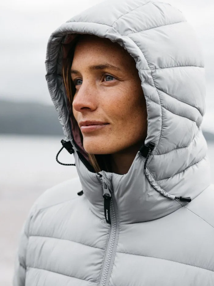 Finisterre Jackets and Coats Women Nimbus Hooded Jacket Whale