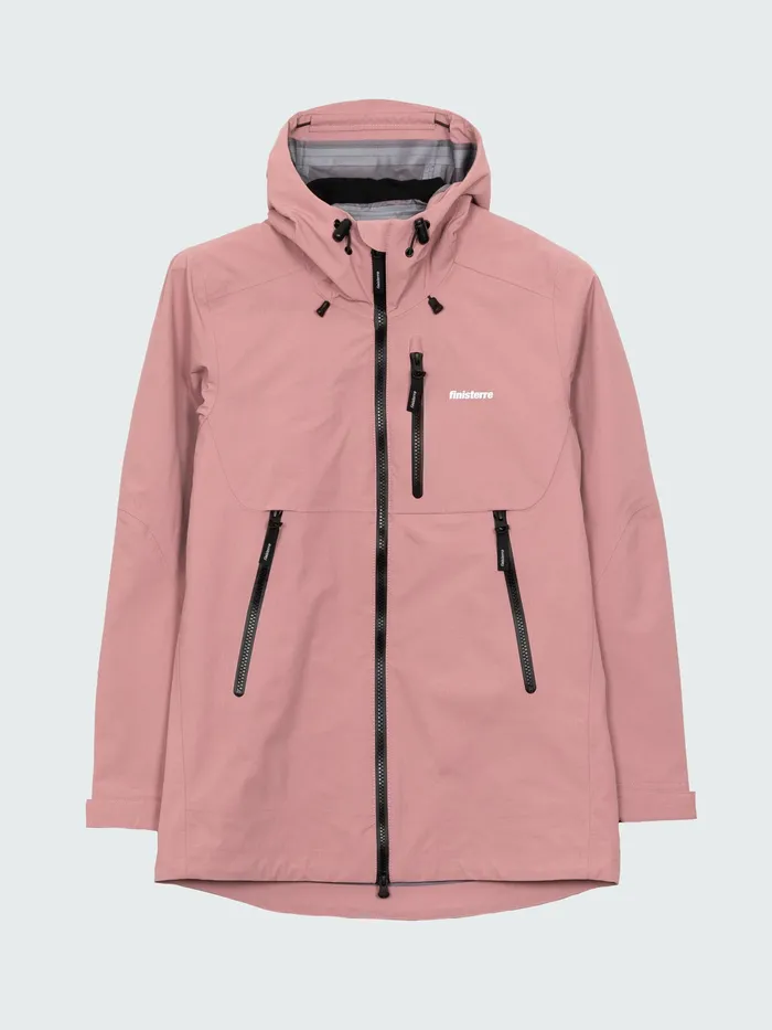 Finisterre Jackets and Coats Women Stormbird Waterproof Jacket Heather Mist