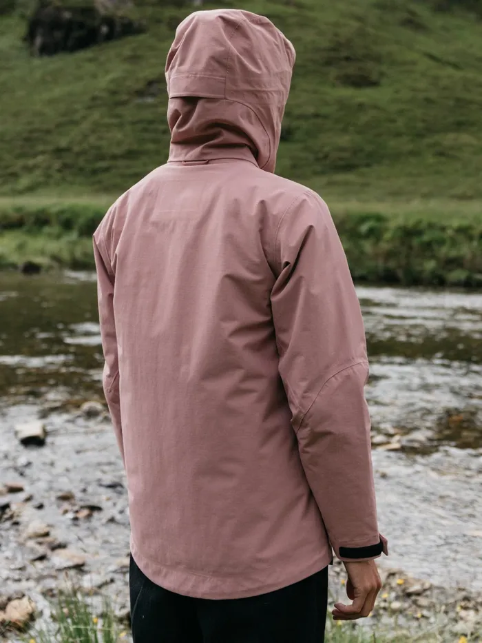 Finisterre Jackets and Coats Women Stormbird Waterproof Jacket Heather Mist