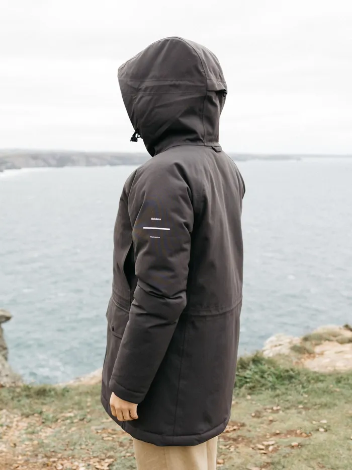 Finisterre Jackets and Coats Women Vellus Parka Jacket Raven